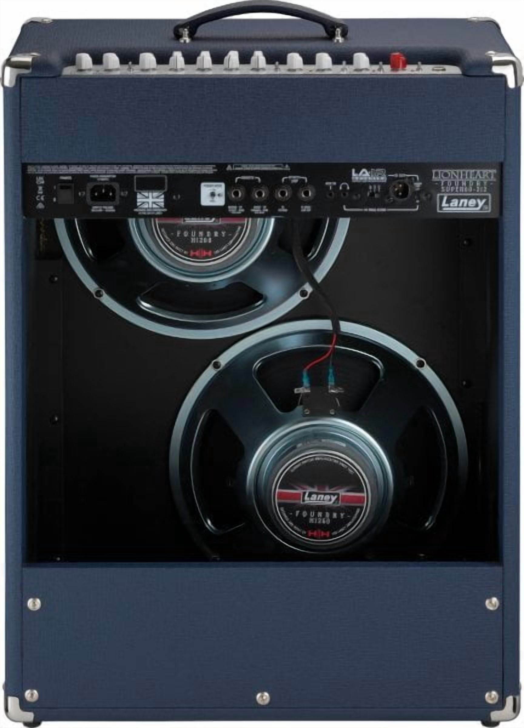 Laney Lionheart Foundry LFSUPER60-212 60W 2x12 Guitar Combo Amp Blue