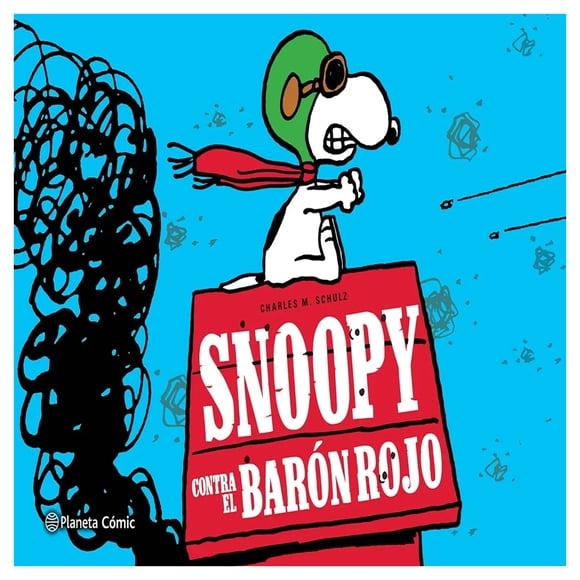 Peanuts Snoopy Contra el Baro Planeta Comics Libro de bolsillo 1ra edicion