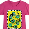 thumbnail image 3 of The Lion King - Wild & Free Simba - Toddler & Youth Girls Short Sleeve Graphic T-Shirt, 3 of 5