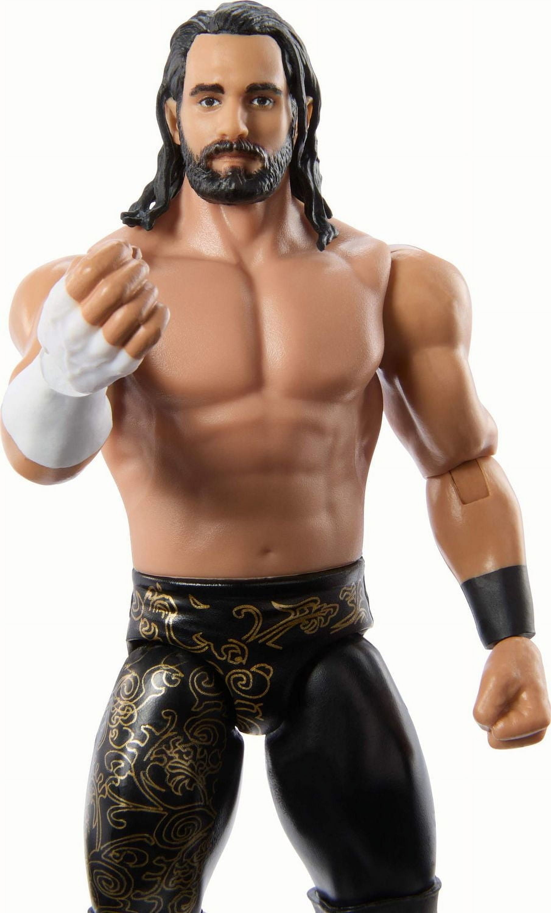 WWE Top Picks Seth Rollins Action Figure, 6-inch Collectible Superstar with Articulation