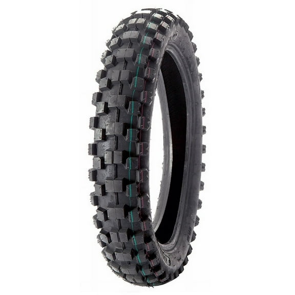 Motorcycle Dirt Bike Tire 90/100-14 Front or Rear Off-Road for Honda CR85R (03-07), CR80R (85-02), CRF150R (07-10) (Model P153)