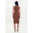 thumbnail image 3 of Women's Side Slit Drawstring Side Midi Dress, 3 of 3
