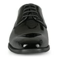 thumbnail image 6 of Vance Mens Cole Lace-up Square Toe Dress Shoe, Widths Available, 6 of 9