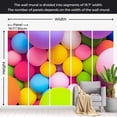 thumbnail image 4 of Tiptophomedecor Abstract Wallpaper Wall Mural - Colourful Balls, 4 of 7
