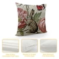 thumbnail image 4 of HopyeerPack Rustic Vintage Animals Throw Pillow Covers Decorative Cute Dragonflies Robin Birds Butterfly Flowers Pillow Cushion Cover "(VA-Animals), 4 of 5