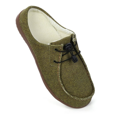 

HA-EMORE Men s Slippers House Slippers for Men Fuzzy Slippers Slipper for Men Arch Support Orthotic Shoes Warm Memory Foam House Slippers Indoor Outdoor