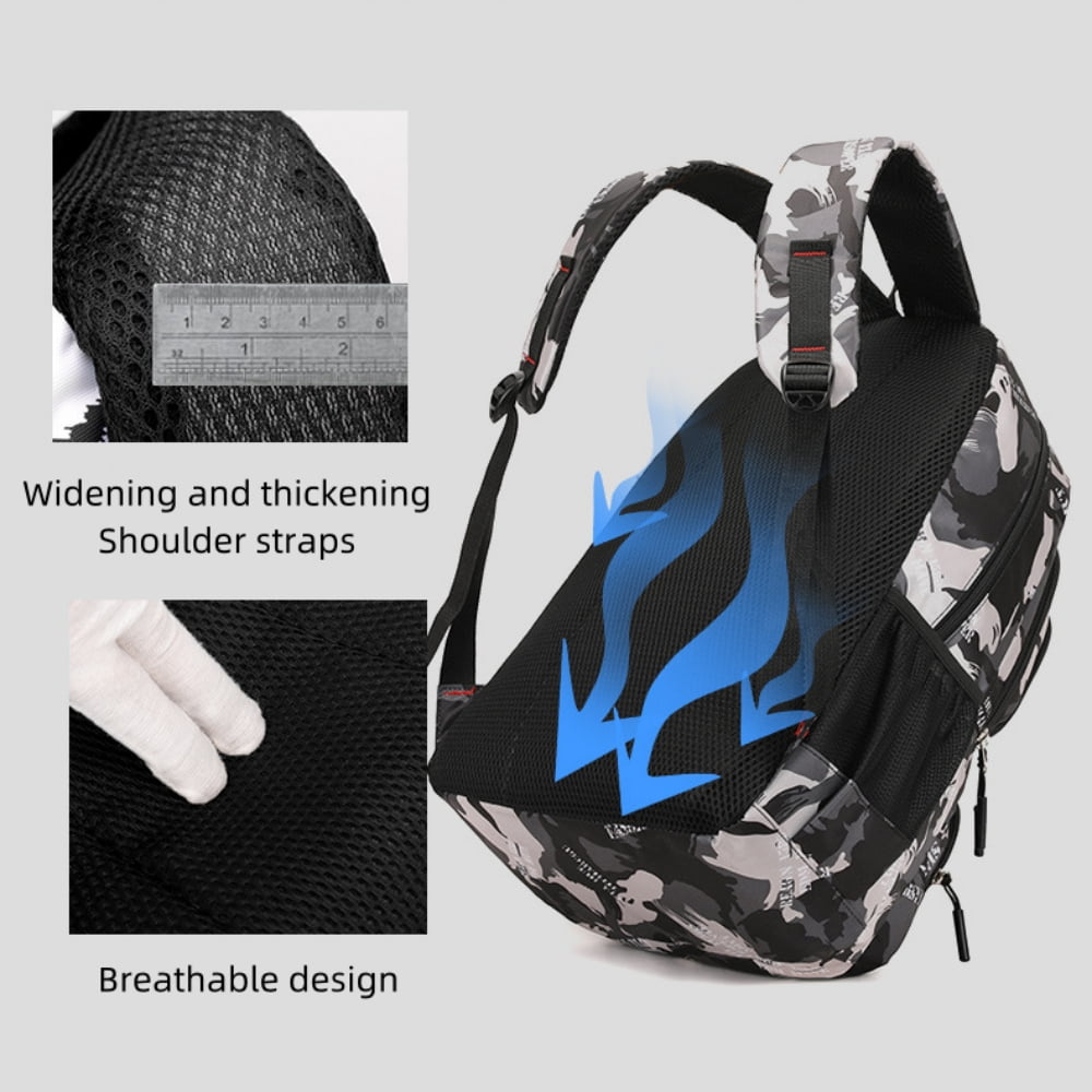 Juuar School Bags for Boys with Pencil Case, Fashion Girls Backpack Camo Kids Bookbag, Back to School Supplies, Gray