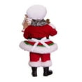 thumbnail image 3 of Kurt Adler 10.5" Fabriche Gingerbread Chef Christmas Santa Figurine, 3 of 7
