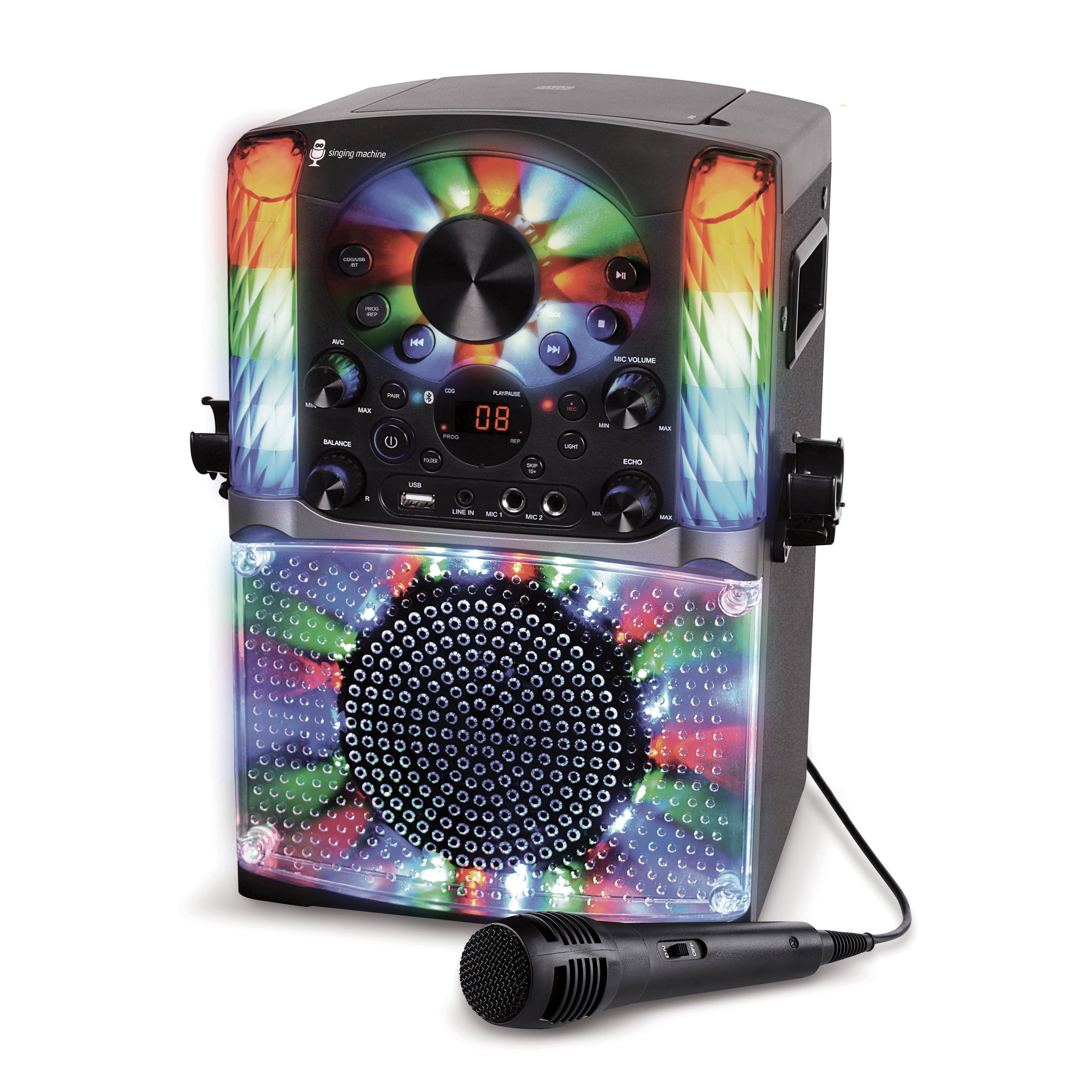Singing Machine カラオケシステム 本体 The Singing Machine Bluetooth Karaoke System, Black - Walmart.com