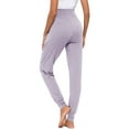 thumbnail image 5 of REALiKUN Women's Maternity Pants Over Belly Lounge Pajamas Clothes Pregnancy Joggers with Pockets, 5 of 6