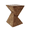 Natural, variant on GZXS Unique Outdoor Side Table, MGO End Table, Small Lightweight Accent Table for Patio, Garden, Backyard, Light Natural