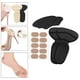 thumbnail image 1 of Protectores de Talón Yinane Adhesivo Antideslizante Negro, 1 of 8