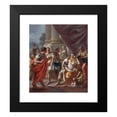 thumbnail image 2 of Francesco de Mura 15x17 Black Modern Framed Museum Art Print Titled - Alexander Condemning False Praise (1760s), 2 of 5