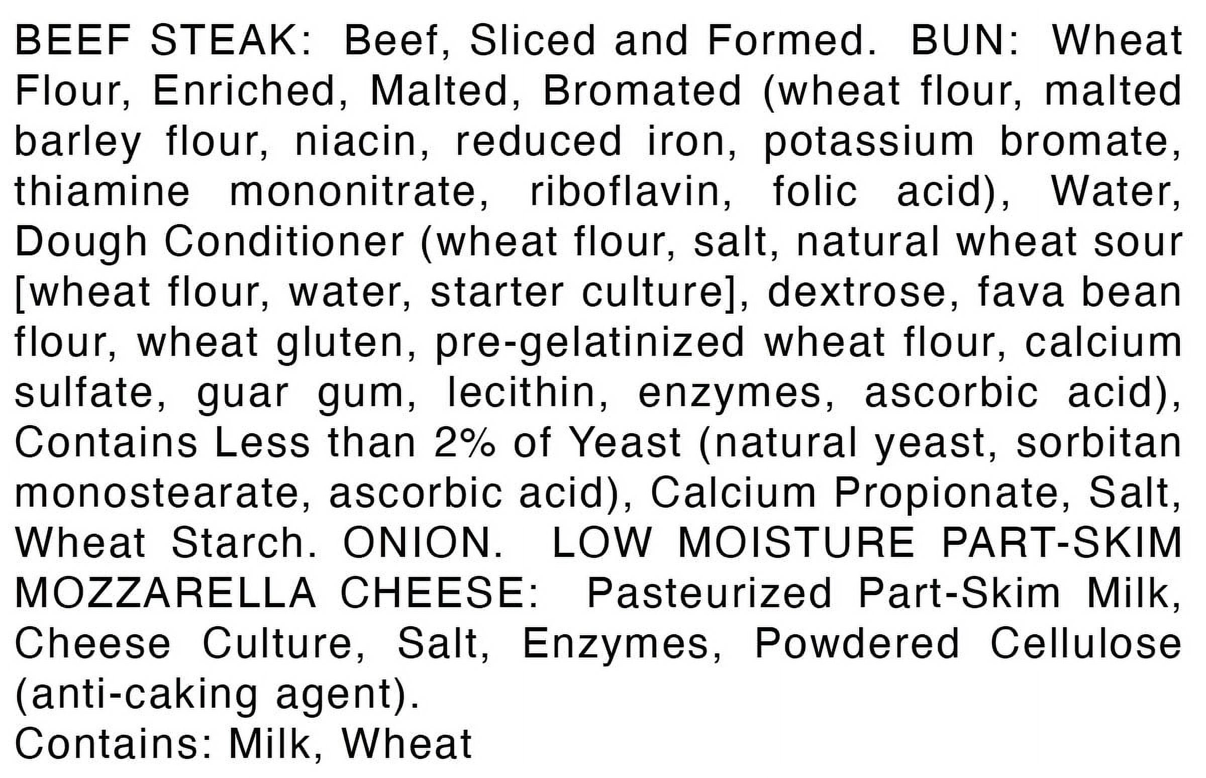 J.T.M. Beef Philly Cheese Steak Kit, 36 oz (Frozen)