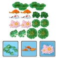 thumbnail image 3 of Mini Miniature Garden Goldfish Decor Lily Frog Ornament Pads Artificial Decoration Resin Water Landscape Ornaments, 3 of 9