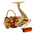 thumbnail image 1 of Moulinet de Pêche Spinning 12BB Roulements Boules Moulinet en Métal 5.2:1/5.5.1 Roue de Pêche en Roche pour Bateau Série 1000-9000, Cadre Squelettique en Aluminium Rigide, 1 of 6