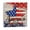 A013- Style O, variant on Star Decorations, Usa Star Sign, 5X5inWooden Block, FourthofJuly Decorations, Patriotic Decorations, Floral Decorations, Tabletop Decor, Americana Decor, White Red Blue, 1 Pc