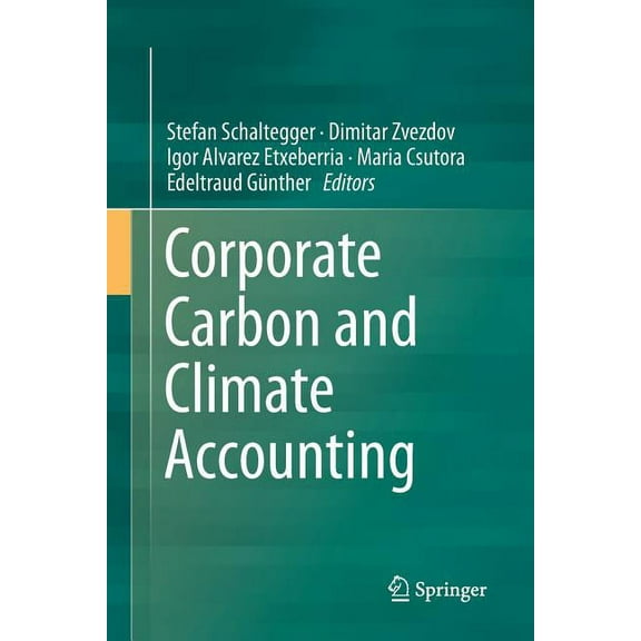 Corporate Carbon and Climate Accounting, (Paperback)