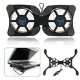 thumbnail image 2 of Almohadillas de enfriamiento Yotijar Ventilador de computadora portátil plegable con alimentación USB, 2 of 10