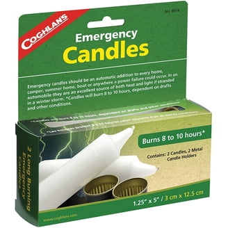 Ready Hour 100-Hour Emergency Candle - Odorless, Smokeless, Safe For Long-Term Use