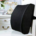 thumbnail image 6 of Ergonomic Lumbar Support Pillow - Elevates Lower Back Comfort - Pure Memory Foam - Use in Car or Office Chair - Fits Most Seats - Breathable Mesh - Washable Cover, 6 of 8