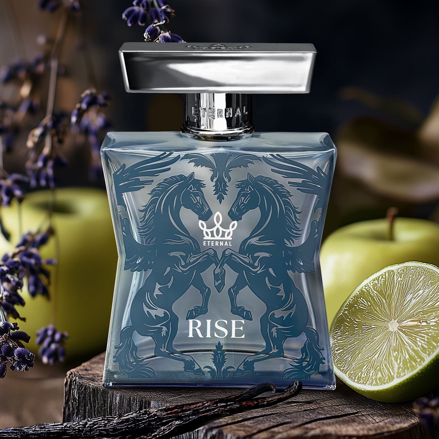 Eternal Fragrance RISE, Fresh Spicy Vanilla Woody Eau de Parfum, Inspired by Layton Cologne for Men, 3.4 oz (100ml) Spray