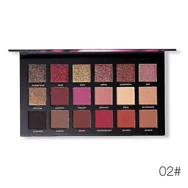 Paleta de sombras de ojos UCANBE Twilight Dusk 18 colores Shimmer Mat