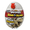 Smashers (Red) Dino Island Nano Egg by ZURU (Novelty) - Dinosaur May Vary