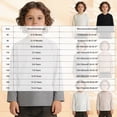 thumbnail image 4 of TOWED22 Boys Long Sleeve Henley Shirts Casual Crewneck Tees with Buttons Soft Shirts for Boys,Black,6-12 M, 4 of 7
