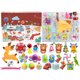 thumbnail image 1 of Calendario de Adviento de Navidad, caja ciega de cuenta atrás, juguete con burbujas de empuje, colgante para aliviar el estrés, regalos sorpresa para niños, 1 of 6