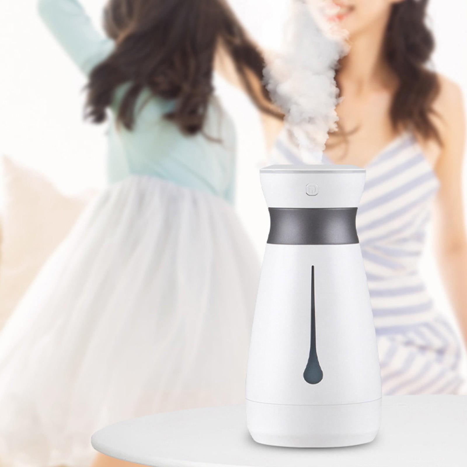 Cool Mist Humidifier for Baby, Quiet Small Humidifier for Bedroom, Space Saving Auto Shut Off with LED Night Light