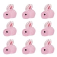 thumbnail image 5 of 100pcs Miniature Resin Rabbits Glowing Bunnies Figurines Micros Landscape Accessories Dollhouses Ornaments, 5 of 9