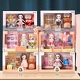 thumbnail image 3 of Juego de muebles para muñecas, juguetes de juego de escena encantadora para niña, modelado de simulación, regalo de cumpleaños para niños, accesorios en miniatura para casa de muñecas, 3 of 6