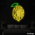 thumbnail image 2 of Craftnamesign Lemon Neon Sign, Fruit Shop Decor, Lemon Shop LED Signs, 2 of 4