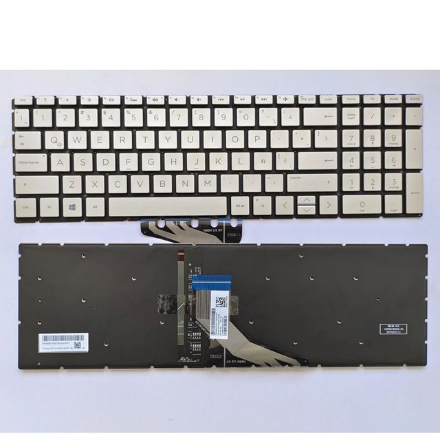 SP keyboard FOR HP 15-DB 15-DX 15-DA 15-CX 15-DR GW 250 255 256 G7 15-CN 15-CS 15-CR 15-CW 17-BY 17-CA TPN-C135 15-CP -EC 17-CD LA With backlit