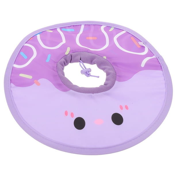 Collar isabelino para perros: Collar de recuperación suave y ajustable para mascotas - Cono isabelino antilamido para gatos y perros - Cono protector tipo donut para el cuello