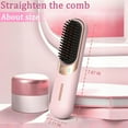 thumbnail image 4 of Portable Hair Straightening Brush Pro Cordless Styling Tool for Smooth Curls and Frizz Control, 4 of 4
