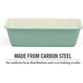 thumbnail image 4 of ZJQYDS Gallen 9-Inch Nonstick Carbon Steel Loaf Pan – Teal, Durable Bakeware for Even Baking and Easy Release, 4 of 13