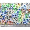 thumbnail image 3 of Soimoi Cotton Duck Fabric Leopard Animal Skin Fabric Prints By Yard 42 Inch Wide, 3 of 3