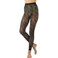 thumbnail image 5 of ToBeInStyle Women's Footless Honey Perfune Fishnet Tights - Black, 5 of 7