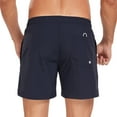 thumbnail image 6 of Kakii Men's Swim Trunks with Storage Pocket, Quick-Dry Board Shorts with Secure Waist Pocket & Drawstring, 6 of 7