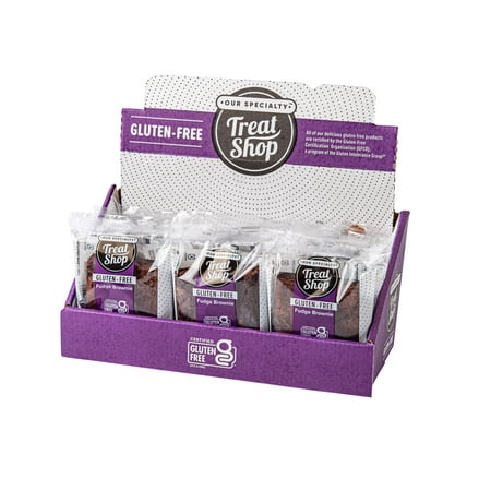 Our Specialty Gluten Free Chocolate Fudge Brownies, Individually Wrapped, 12 Pack