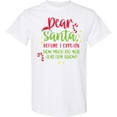 thumbnail image 3 of Inktastic Christmas Dear, Santa Before I Explain How Much Do You Know? T-Shirt, 3 of 5