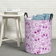 thumbnail image 6 of ZICANCN Laundry Basket Organizer, Mexico Gothic Floral Dead Collapsible Hamper for Bathroom Bedroom Laundry Room, Small Size, 6 of 7