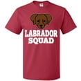 thumbnail image 3 of Inktastic Dog Chocolate Labrador Squad T-Shirt, 3 of 5