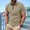 Khaki, variant on ZZwxWA Going Out Tops for Men Online Shopping Holiday Beach Tops Crew Neck Elastic Casual Short Sleeve Shirts Plus Size Printed T-shirt Quick-Dry Oversize Tshirts Fashion Work Out Male Tee