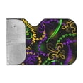 thumbnail image 2 of Bingfone Neon Mardi Gras Car Windshield Sunshade,Sun Foldable Sun Shield Sun Visor for Car - Small, 2 of 9