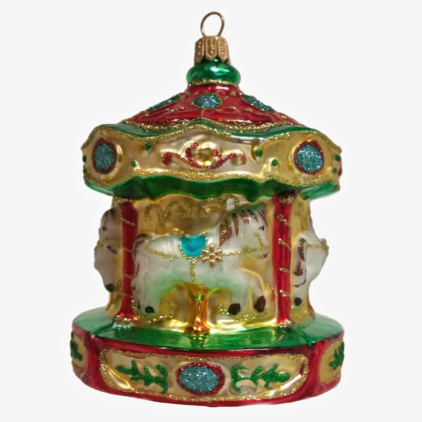 Merry Go Round Christmas Ornament 