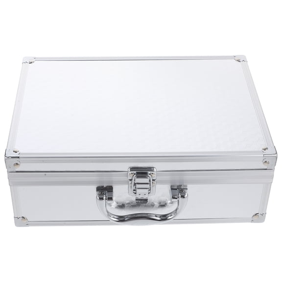 Aluminum Storage Basket Toolbox Outdoor Carry Case for Travel and Organization
