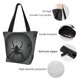 thumbnail image 4 of Balery Black Spiders Bolsa de Hombro con Diseño, Bolsa Grande y Duradera, Bolsa Versátil para Compras, 4 of 6